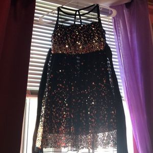 Girls black formal dress like new